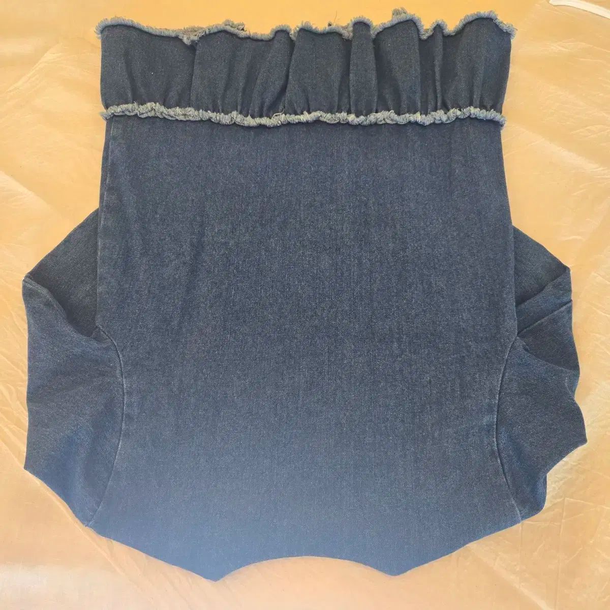  ルラビ デニム フリル 装飾 ジャケット 145 11 y その他 ジャケット ブルゾン