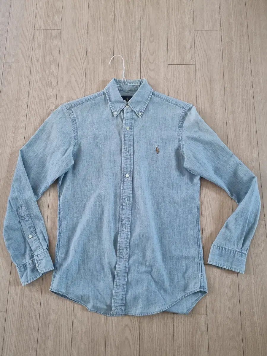 ポロ シャンブレー シャツ デニムシャツ xs