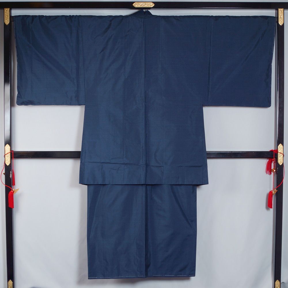 男着物セット 未使用品 本場大島紬 アンサンブル 着物・羽織・長襦袢 