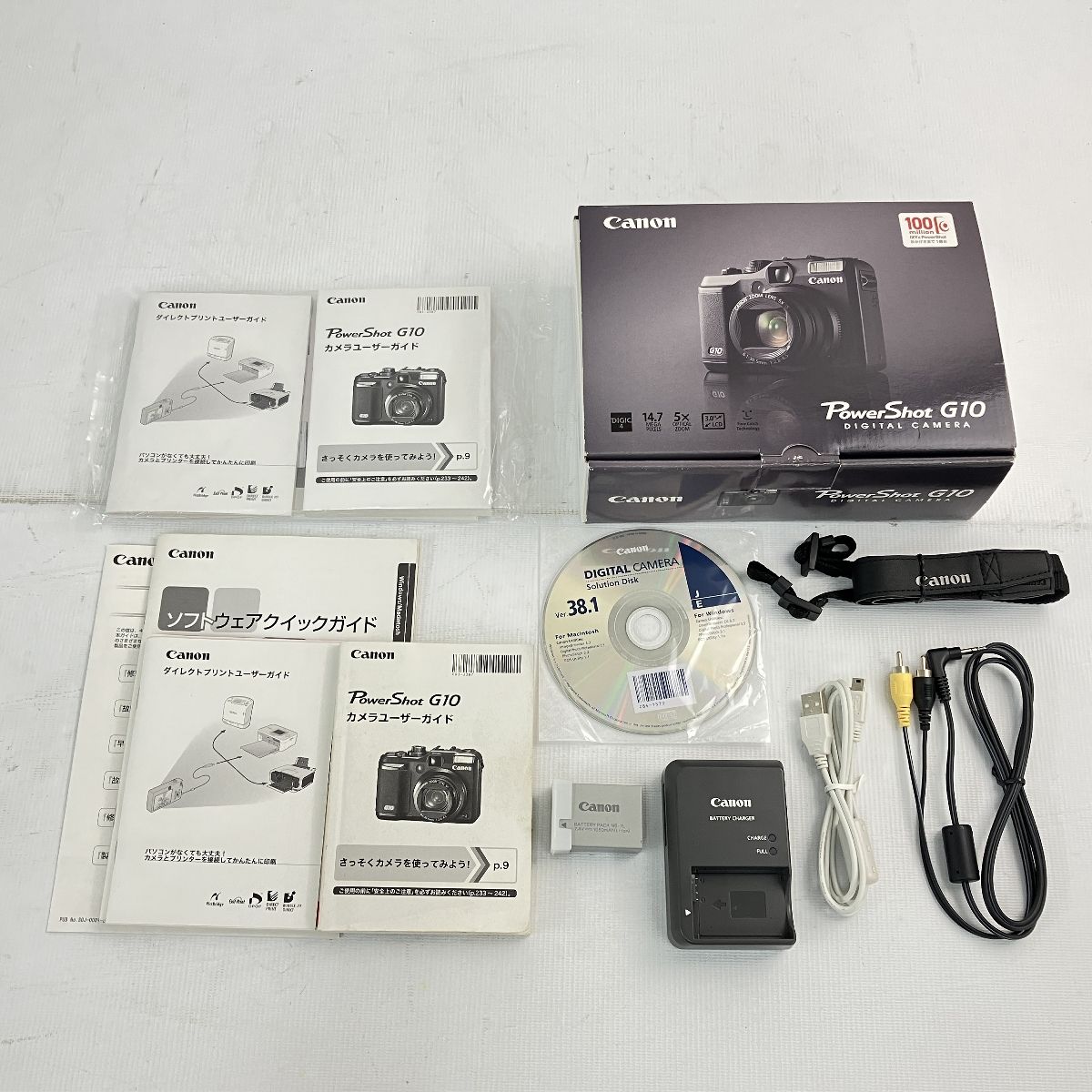 CANON PowerShot G10 PC1305 コンパクトデジタルカメラ 撮影機器