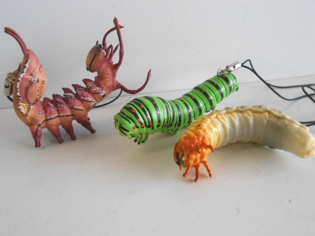 ♯Kti06JZカプセルQイモコレ!2イモムシストラップコレ2全6種