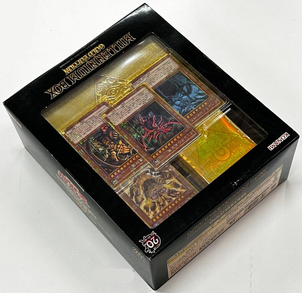 ミレニアムボックス ゴールドエディション 20周年記念 コナミスタイル|KONAMIの公式通販サイト | 遊戯王オフィシャルカード