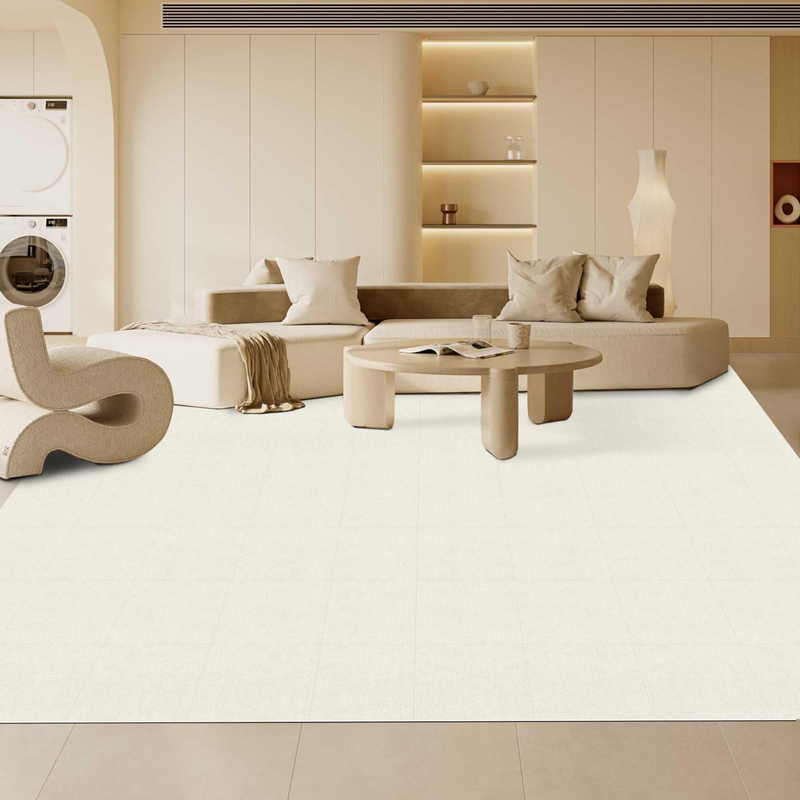 【 限定ブランド】ジョイントマット タイルカーペット タイルマット 【30*30cm 20枚】HAODEMI 大判 吸着マット ペット 床 子供 ペット ジョイント カーペット 置くだけ 薄さ4mm 防音シート 防寒保