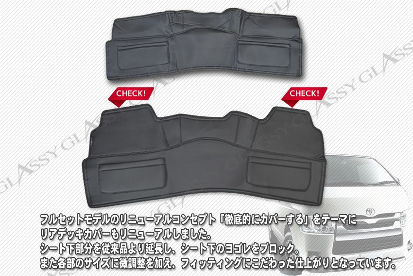 C RデッキカバーFULLセット|レザー