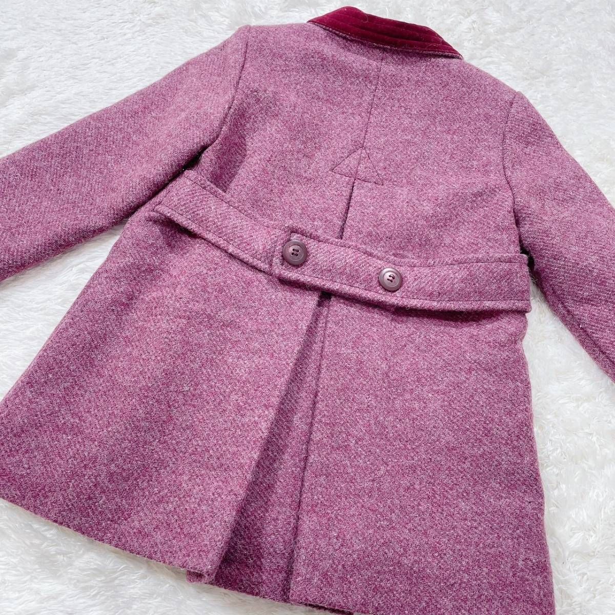 美品 キッズ110cm 3Y Amaia アウター コート Razorbil Coat ウール