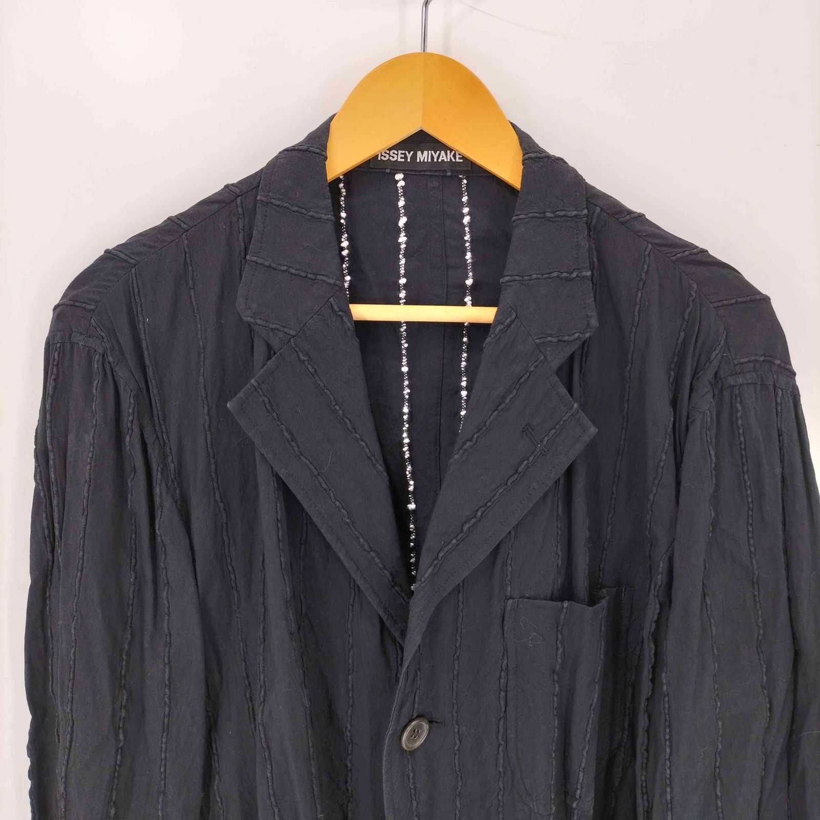 ISSEY MIYAKE リネン ジャケット ISSEY MIYAKE MEN リバーシブルリネンジャケット