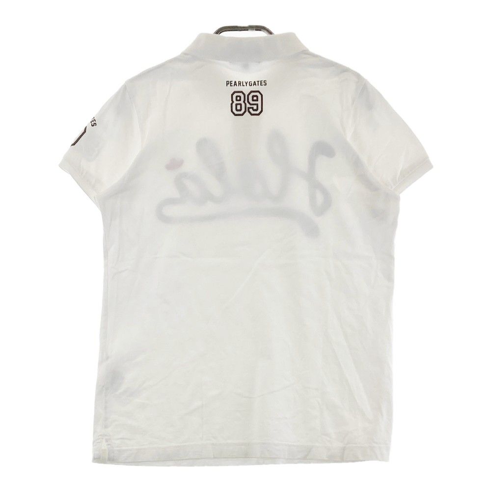 パーリゲイツ ポロシャツ　サイズ1 サイズ：1 PEARLY GATES パーリーゲイツ 半袖ポロシャツ ホワイト系