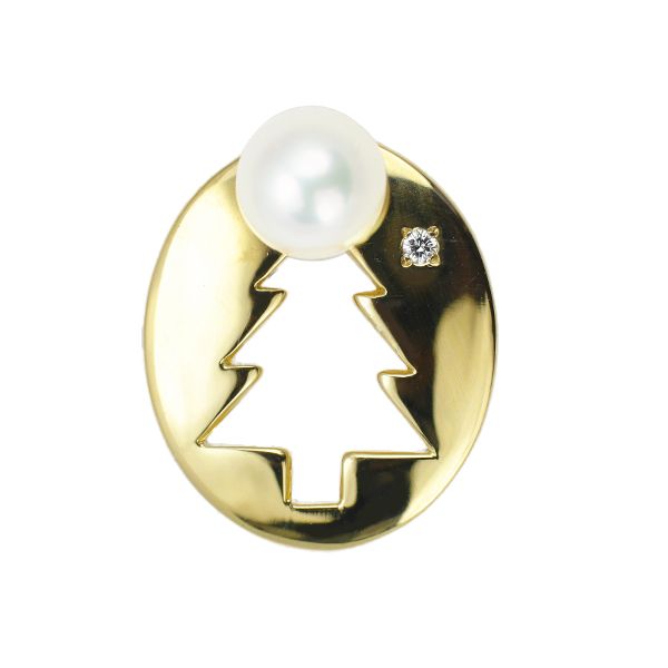 クリスマスツリーチャーム付き