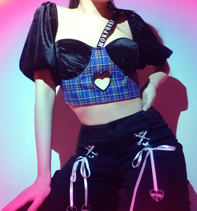 ミシェルマカロン イモ ハートカットタートルニット ハニーミュウ