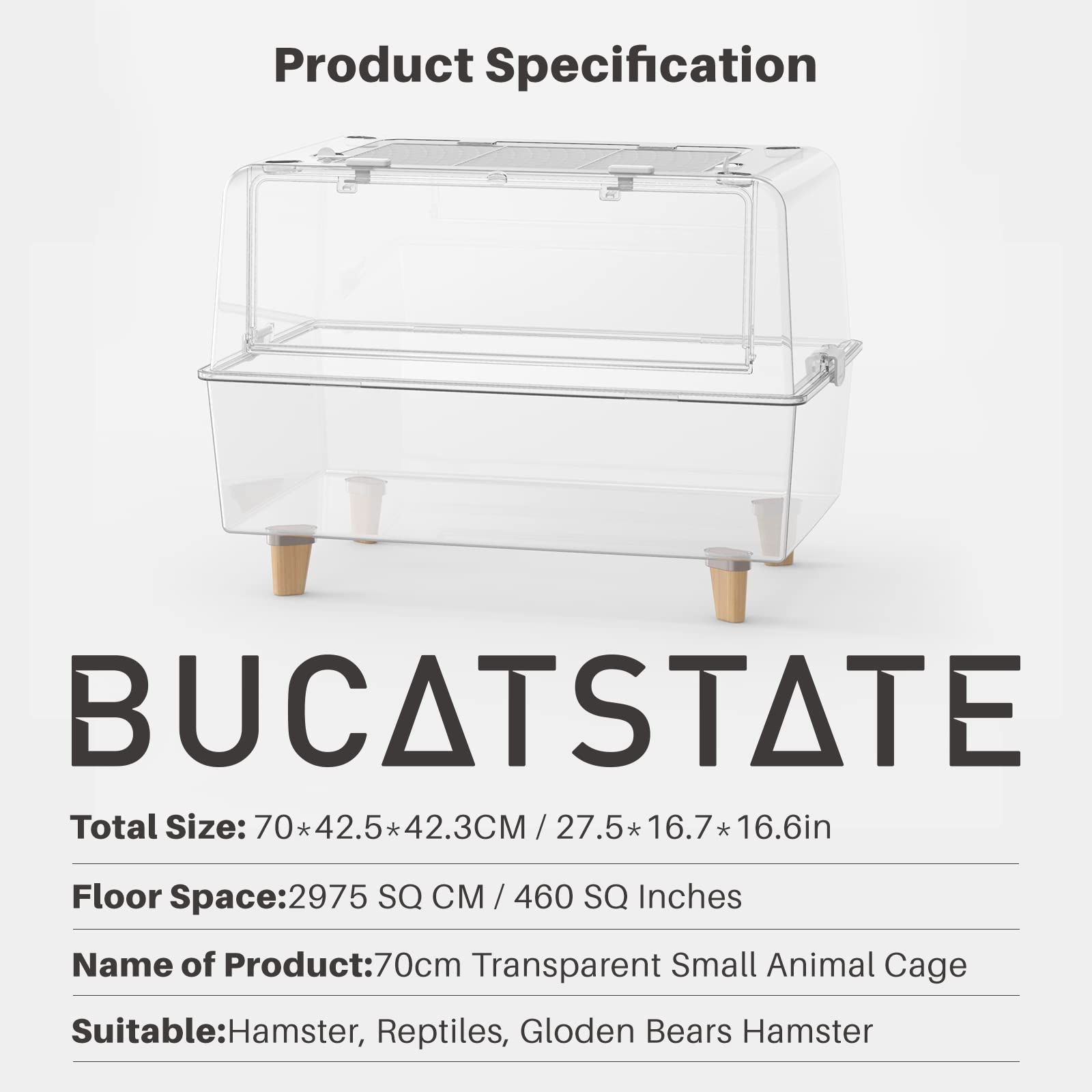 BUCATSTATE 特大ケージ70cm bucatstate 70cm 特大ケージ BUCATSTATE ハムスターケージ 850