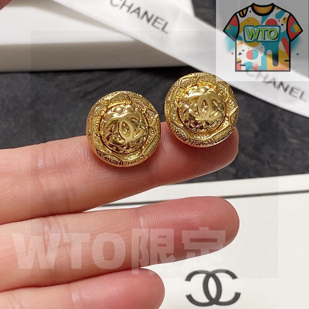 今日WTO】Chanel シャネル ヴィンテージ イヤリング 新入荷-HO78