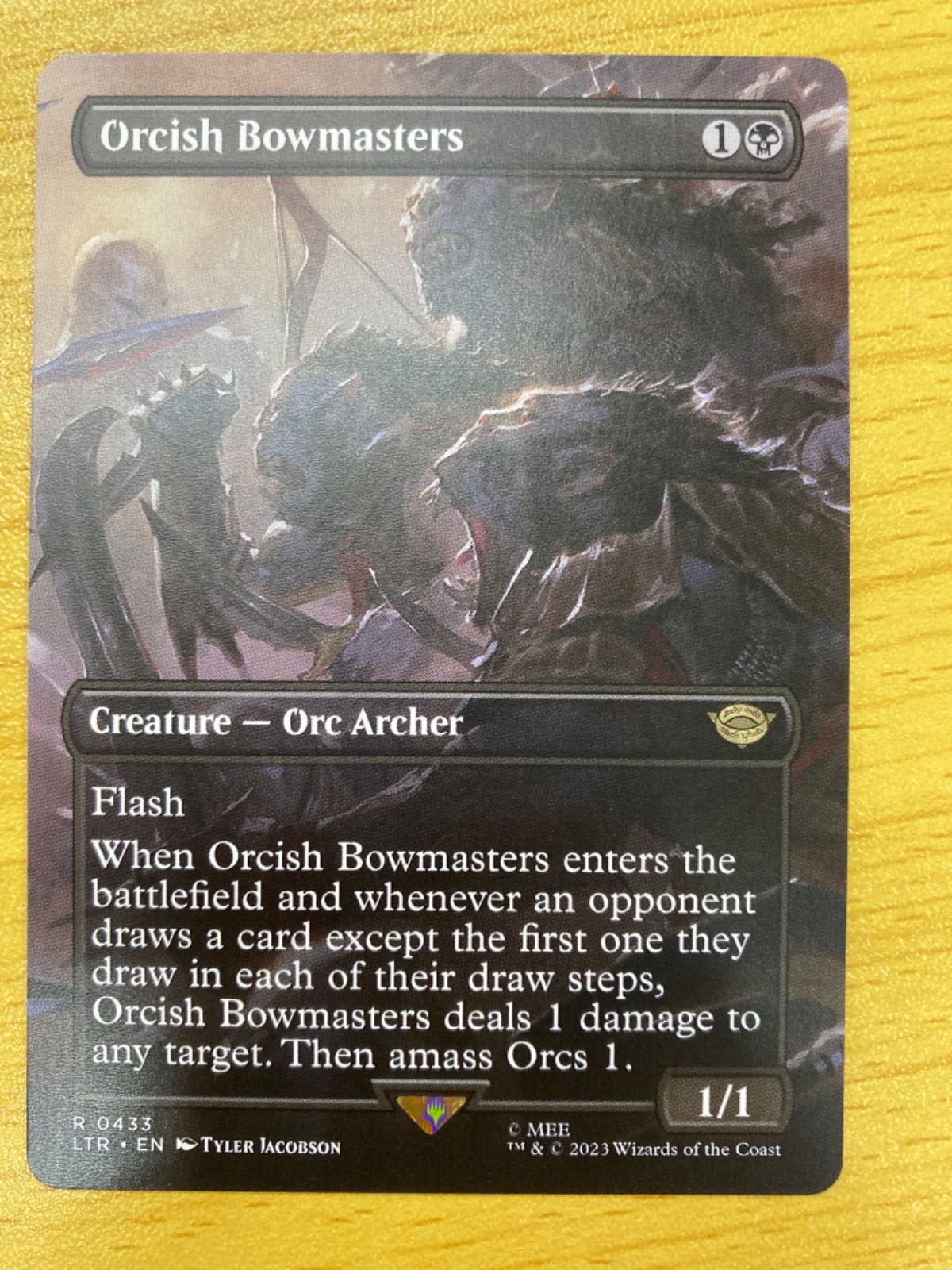 MTG オークの弓使い ボーダーレス 英語 - メルカリ