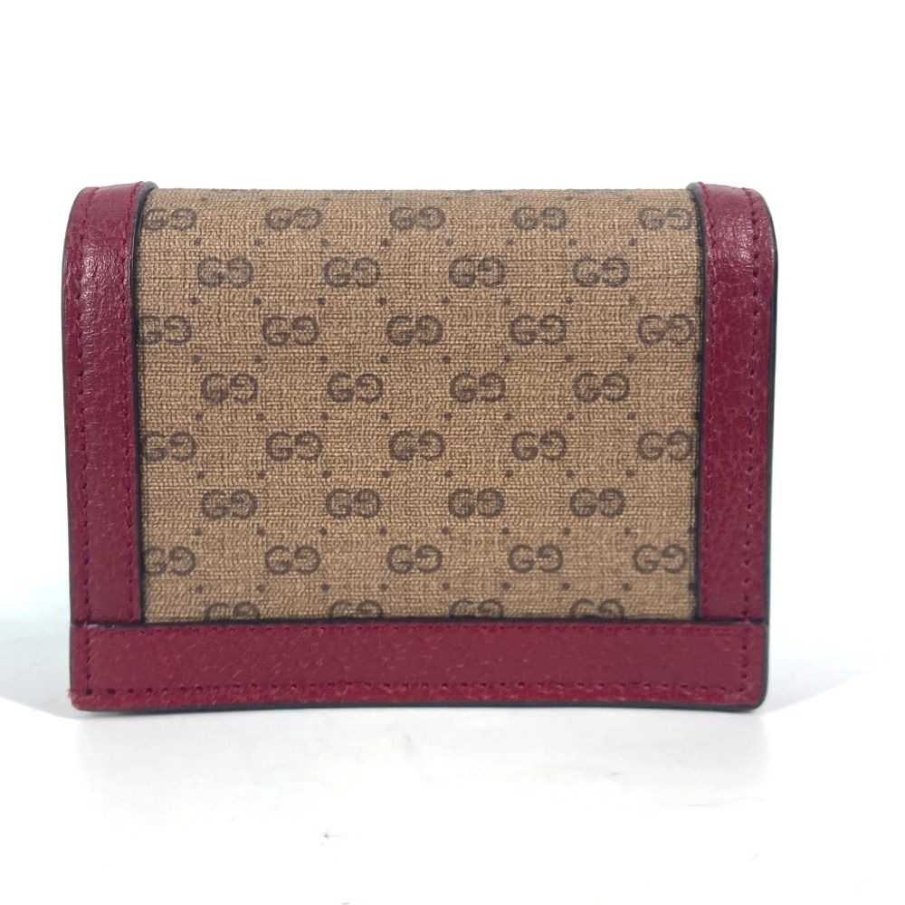 グッチ GUCCI 二つ折り財布 GGスプリーム ドラえもん 647788 GUCCI グッチ DORAEMONxGUCCI ドラえもん ミニGGスプリーム