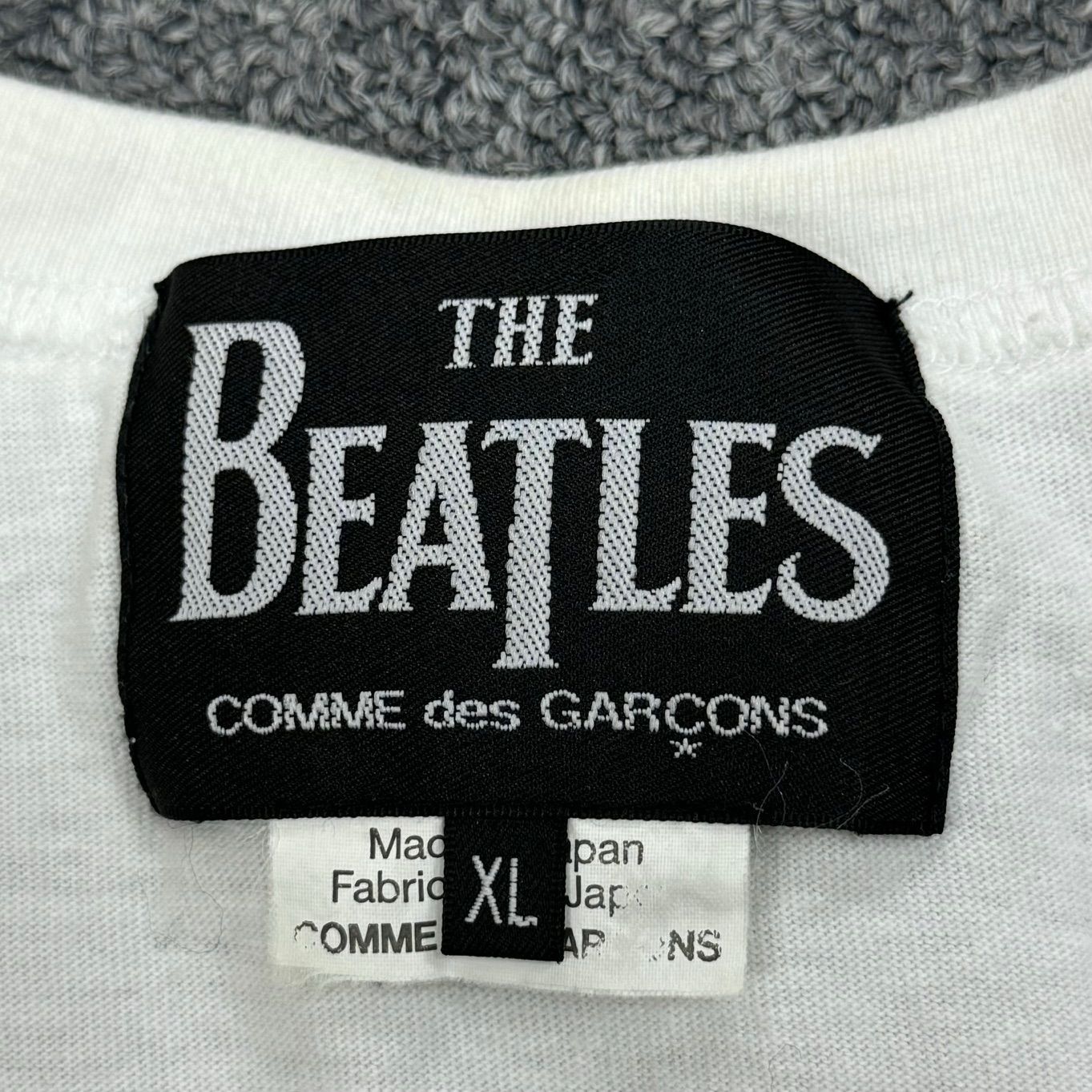 THE BEATLES × COMME des GARCONS Beatles T-shirt クルーネック