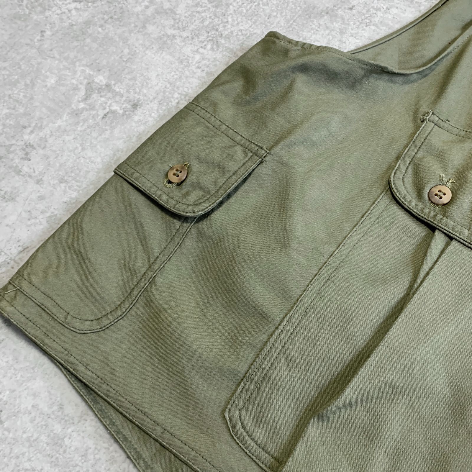 50s L.L.Bean Half Moon Hunting Vest エルエルビーン ハーフ