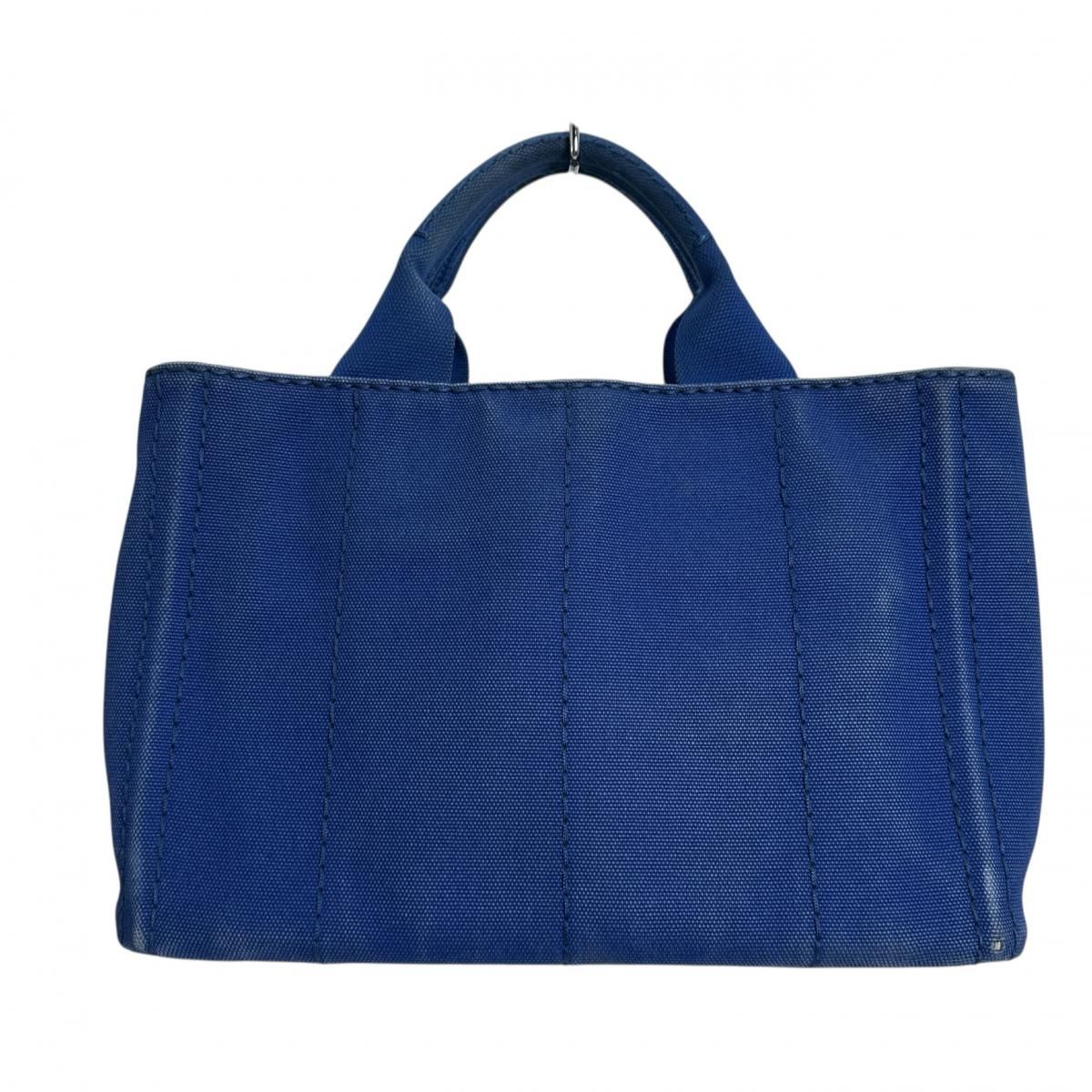 プラダ B2439G トートバッグ ブルー  PRADA カナパ トートミニ プラダ B2439G トートバッグ ブルー PRADA カナパ トートミニ