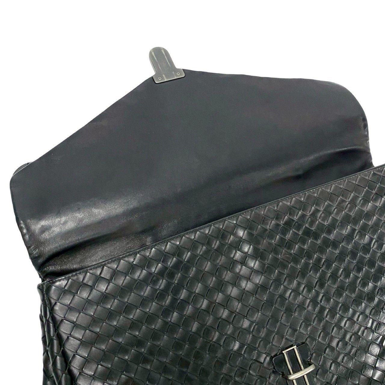極 美品 BOTTEGA VENETA ボッテガヴェネタ イントレチャート レザー 本