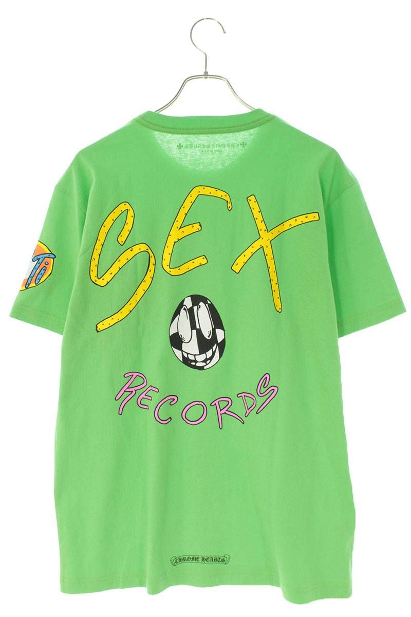 クロムハーツ  PPO SEXRCD T-SHRT MATTY BOY sex recordsプリントTシャツ メンズ L