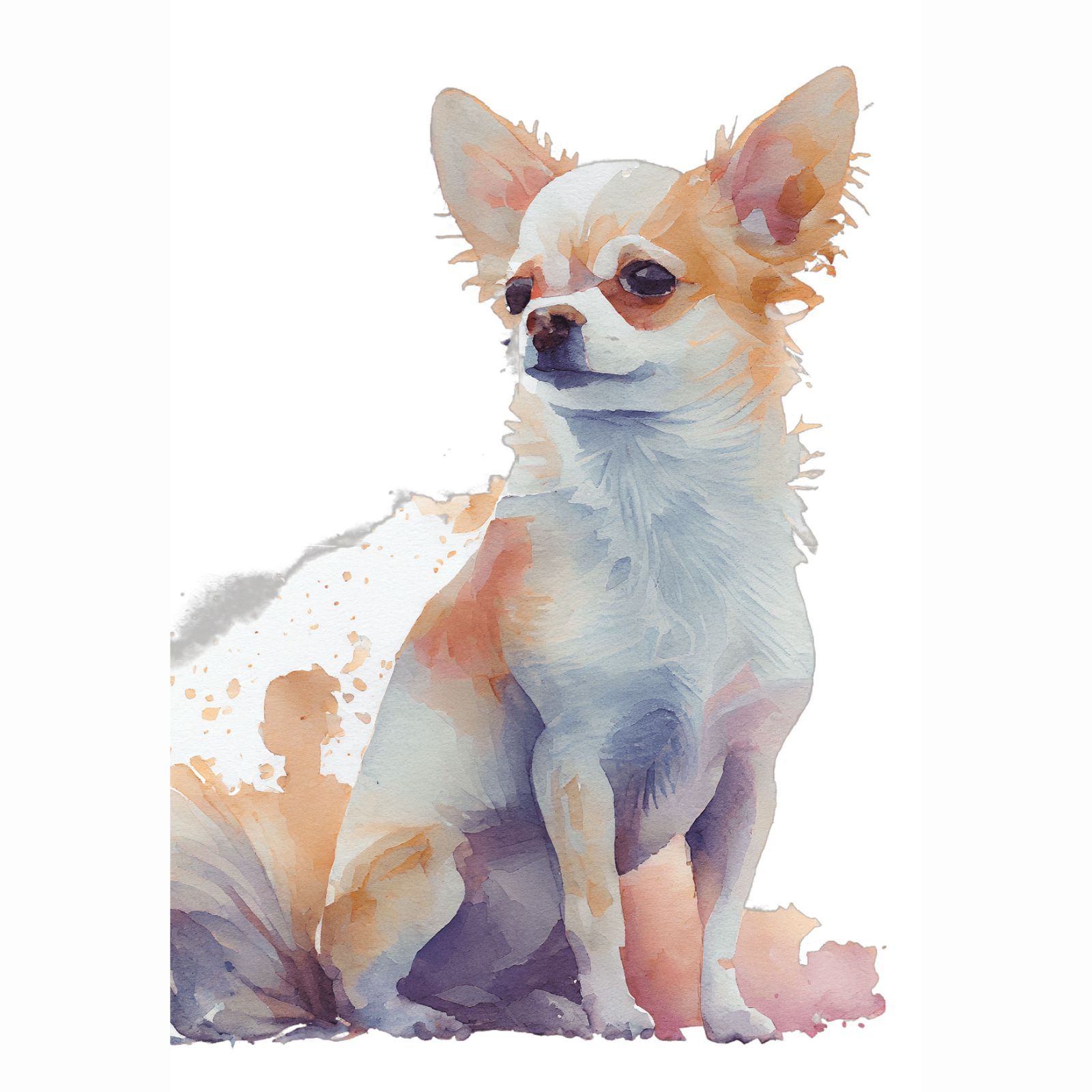 チワワ 水彩 犬アート イラスト ポスター いぬの絵 - メルカリ チワワ 水彩 犬アート イラスト ポスター いぬの絵 - メルカリ