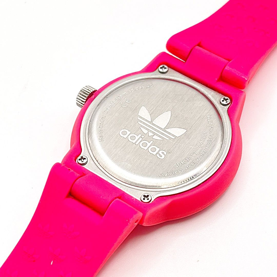 電池交換済み adidas アディダス アバディーン 腕時計 ラバー 電池交換済み adidas アディダス アバディーン 腕時計 ラバー