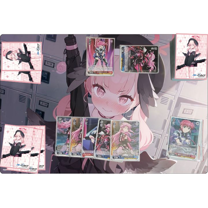 ブルーアーカイブ スリーブ プレイマット コハル ブルーアーカイブ コハル メモリアルロビーイラストver