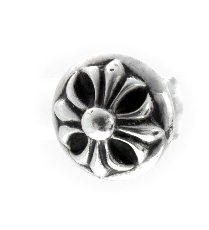クロムハーツ CHROME HEARTS STD CRSBL クロスボール スタッド ピアス 41193
