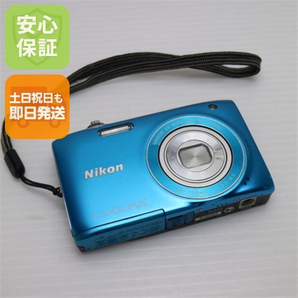 良品中古 COOLPIX S3100 カジュアルブルー 即日発送 デジカメ