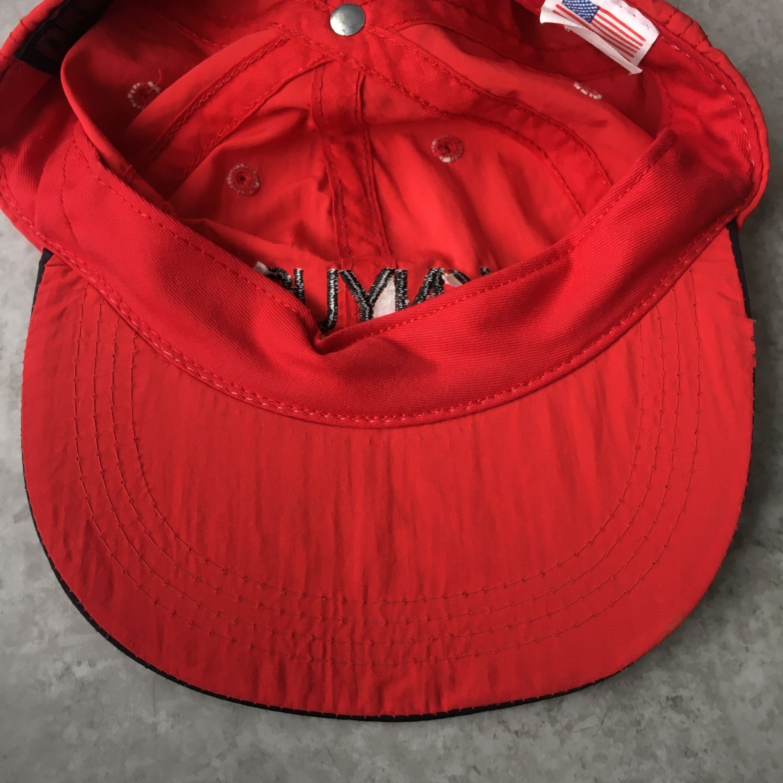 90s USA製 DKNY EQUIPMENT Nylon 6Panels Cap ディーケー