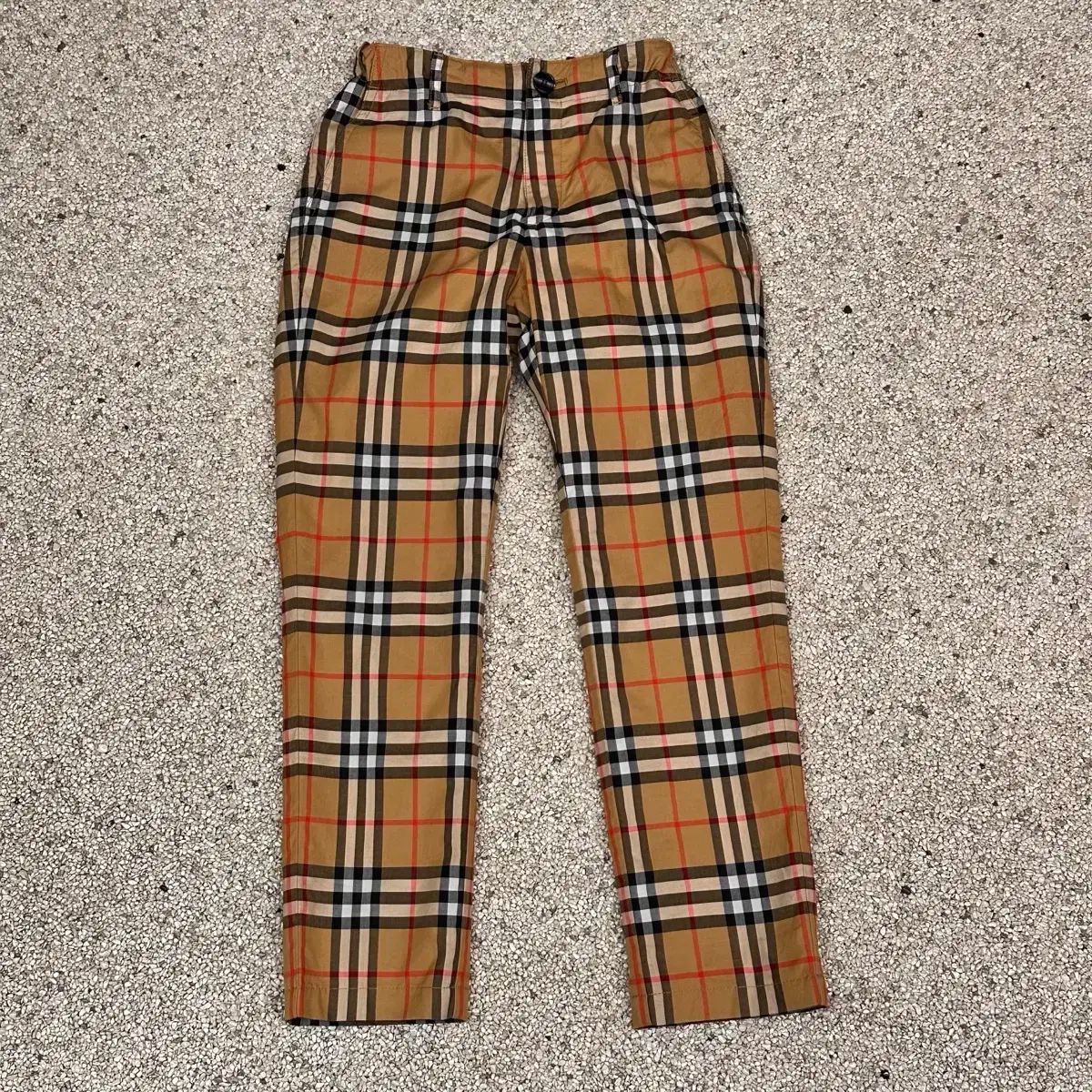 Burberry BURBERRY バーバリー 子供 キッズ チェック パンツ 8 税金