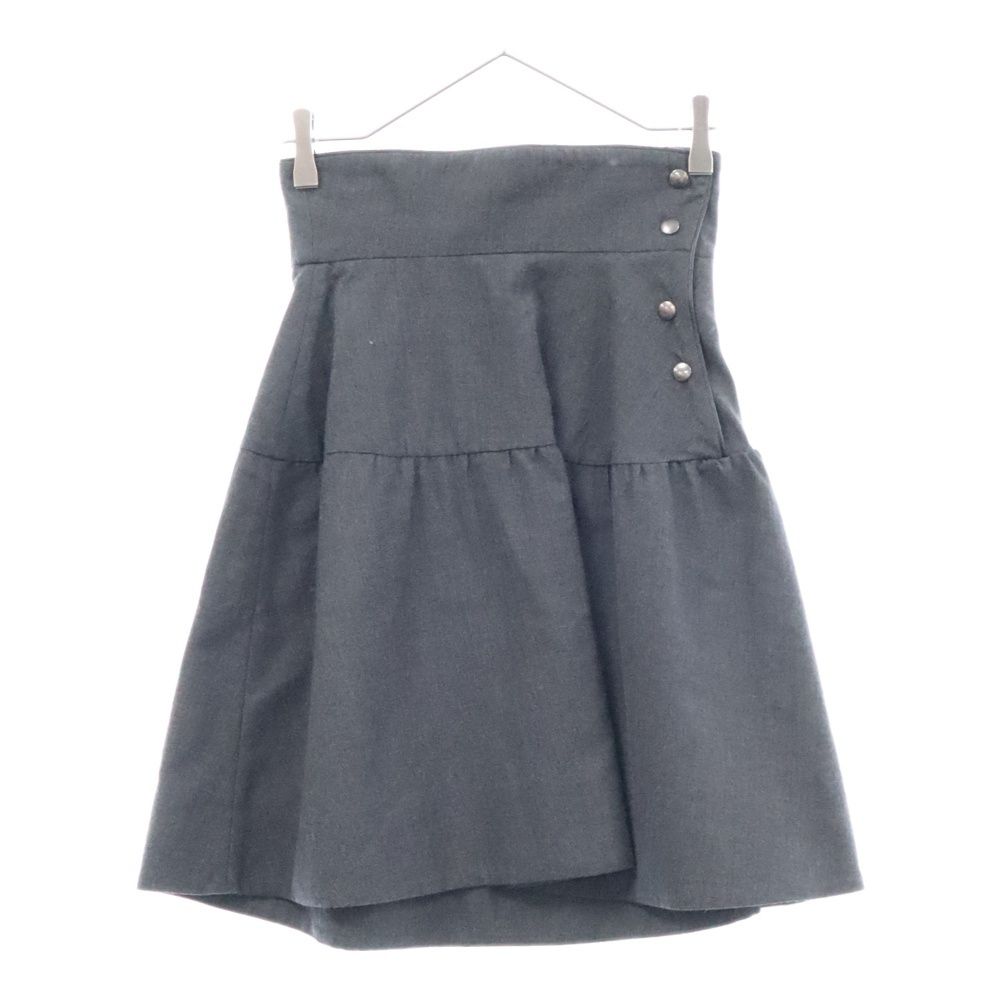 MARNI (マルニ) フレアウール ミニスカート グレー レディース MARNI (マルニ) フレアウール ミニスカート グレー レディース