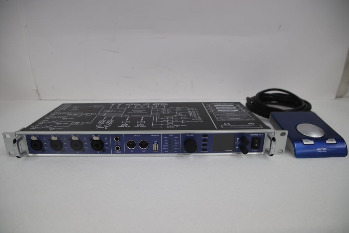 RME アールエムイー Fireface UFX Audio Interface オーディオインターフェイス |3000