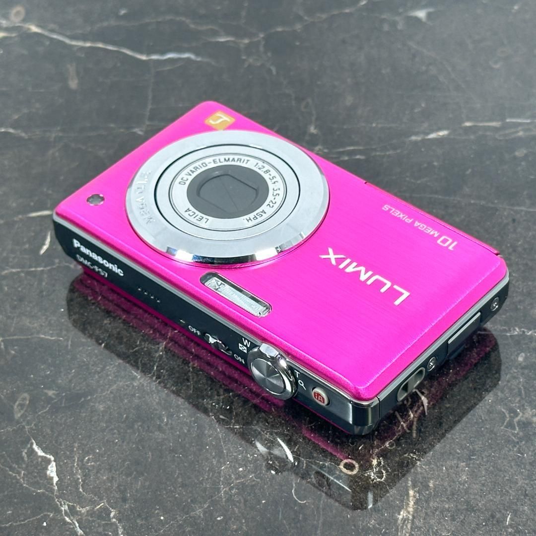 美品】Panasonic LUMIX DMC-FS7 ピンク - メルカリ