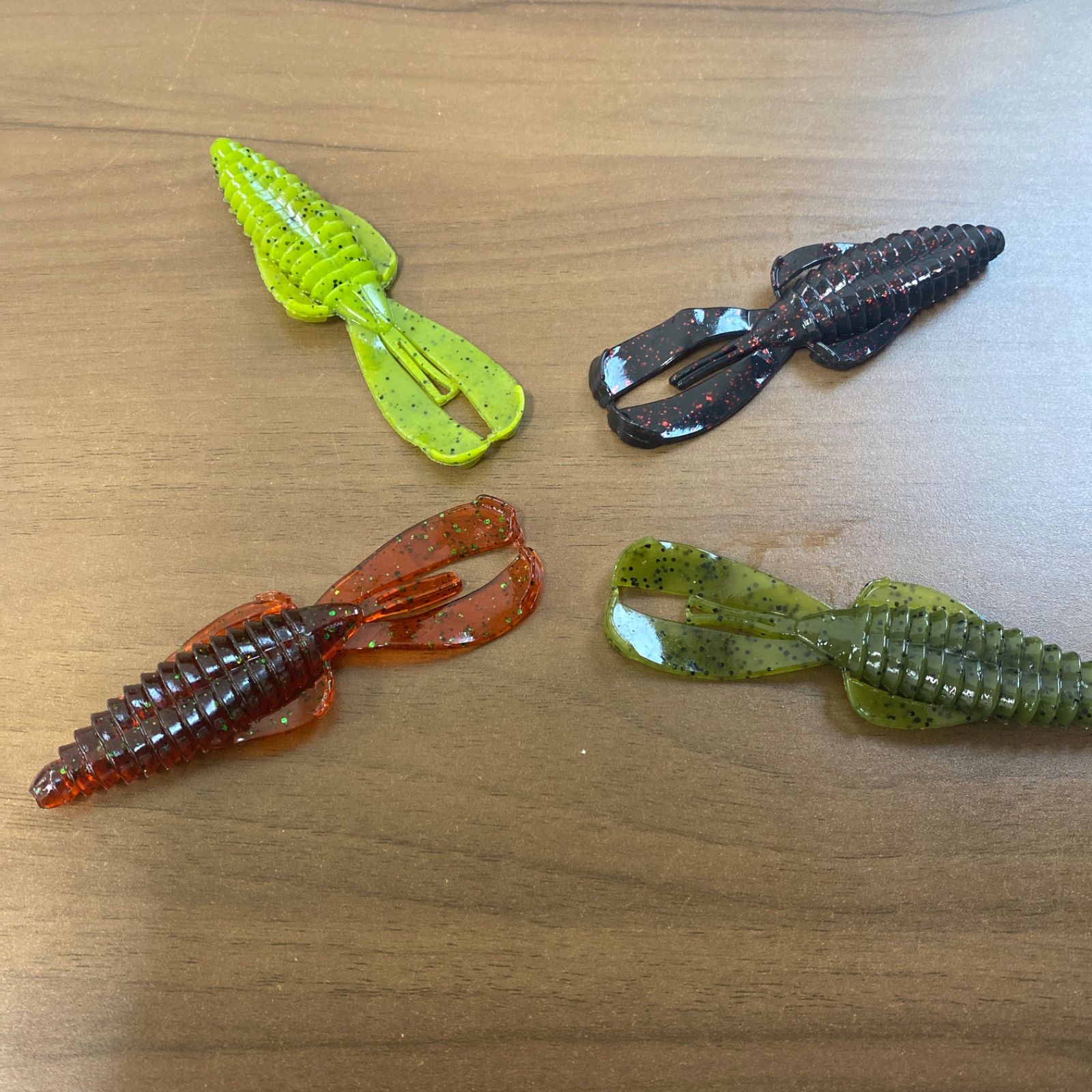 バグ クリーチャー ビーバー ワーム 4袋 セット クロー 8g 100