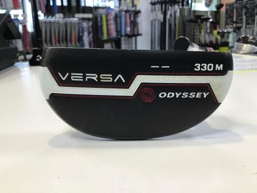 オデッセイ VERSA 330M ブラック 32インチ レディース パター PT スチール フレックスその他 レディース 女性用 右利き 右用 Cランク ゴルフクラブ