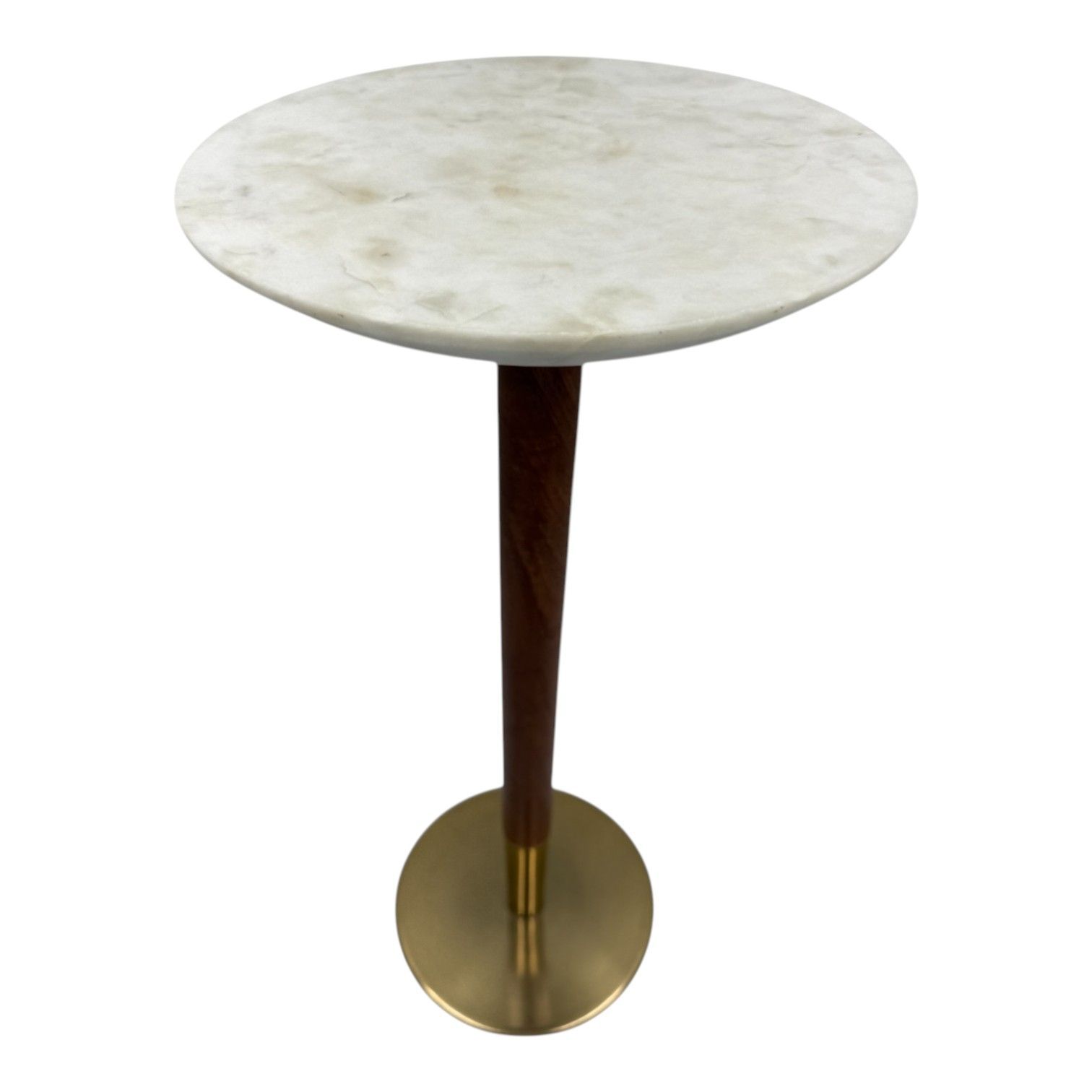 West elm ウェストエルム Mid-Century Drink Table 大理石