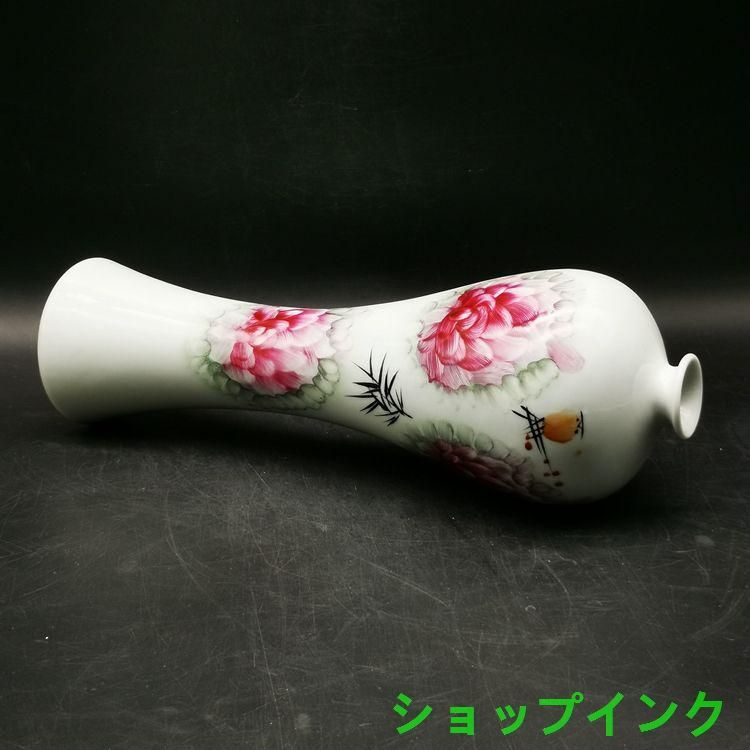 花白釉の梅瓶 装飾品 収集品 花瓶 美品 景徳鎮 陶磁器 工芸品 美術品 置物 花白釉の梅瓶 装飾品 収集品 花瓶 美品 景徳鎮 陶磁器 工芸品