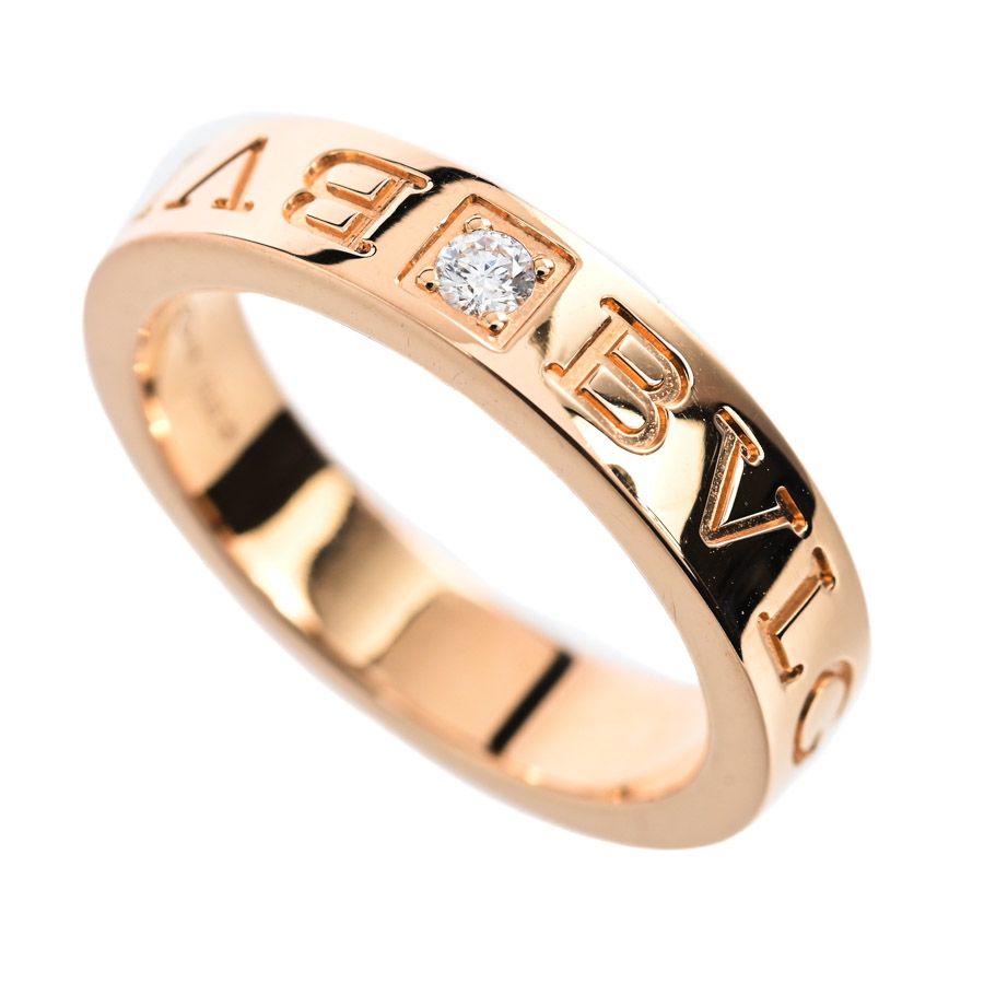 BVLGARI ブルガリダブルロゴリング 9.5号 BVLGARI ブルガリダブルロゴ