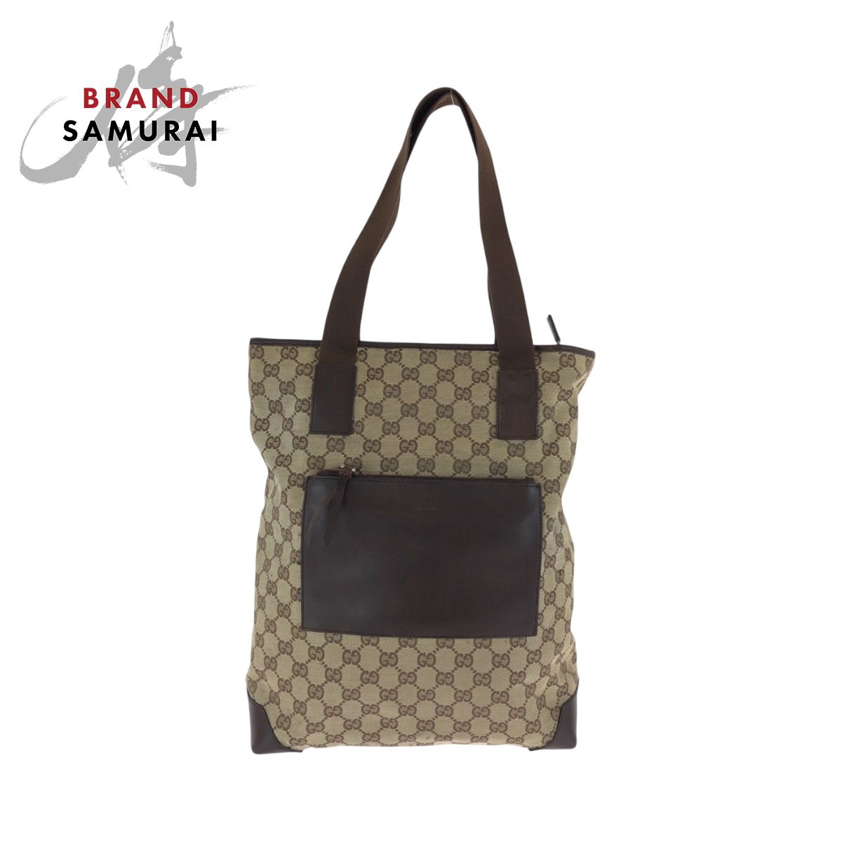 美品 GUCCI グッチ ベージュ ブラウン シルバー金具 GG