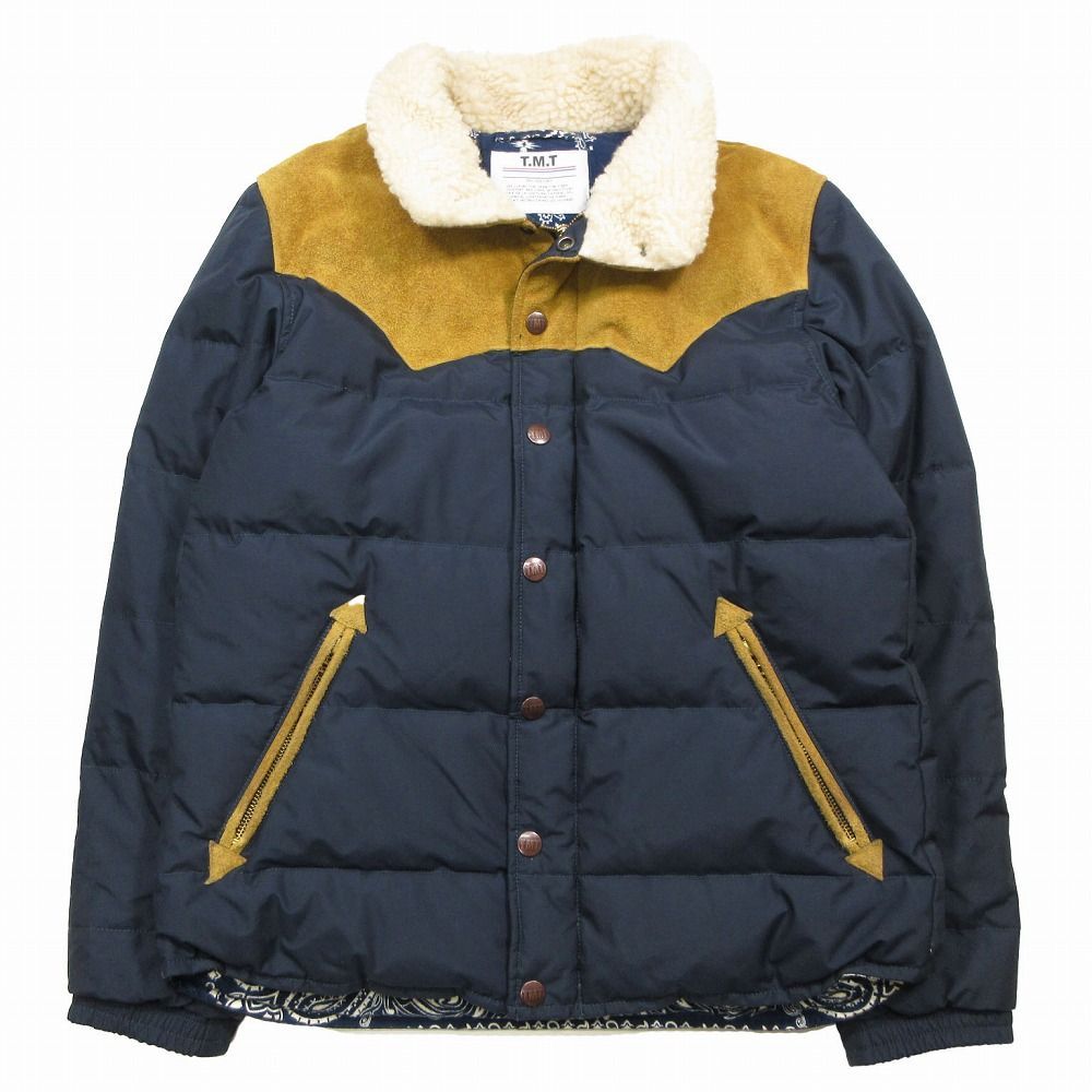 TMT」 ブルゾン LARGE ネイビー メンズ TMT（ティーエムティー）の 