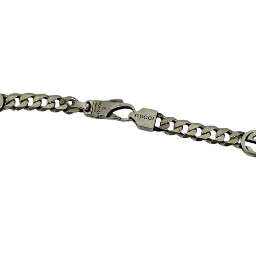 【美品】グッチ インターロッキング スリム ネックレス 678661 シルバー Amazon | [グッチ] GUCCI レディース シルバー ネックレス