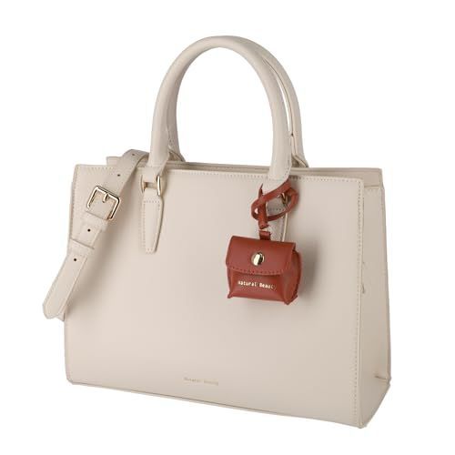 Color アイボリー ナチュラルビューティー 2wayバッグ ハンドバッグ ショルダーバッグ エレナ レディース
