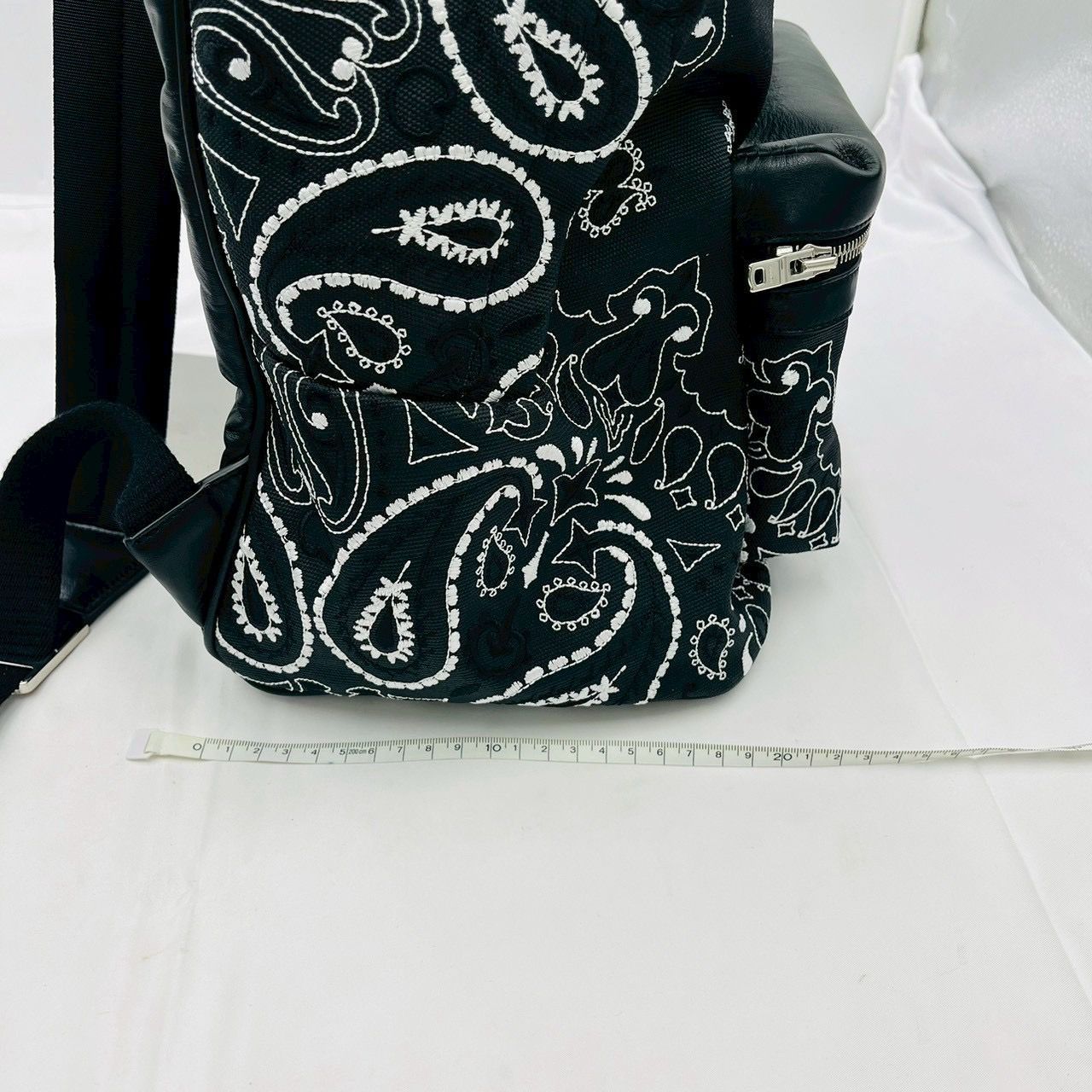 ❗️✨未使用品✨❗️】 AMIRI キャンバス×レザー バックパック