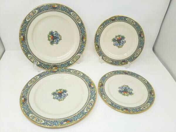 LENOX レノックス AUTUMN オータム 大皿2枚 中皿2枚 金縁 大皿:約27cm