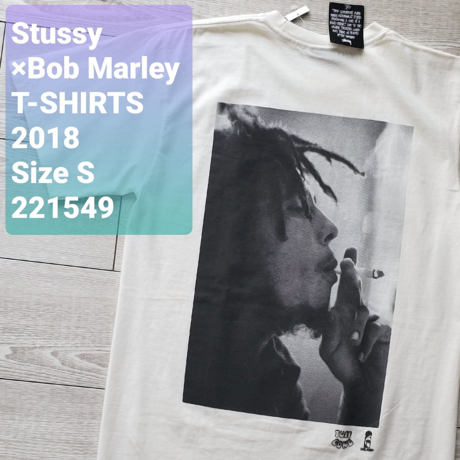 Marley Bob (ステューシー) STUSSY×Bob ステューシー×ボブ Tシャツ 
