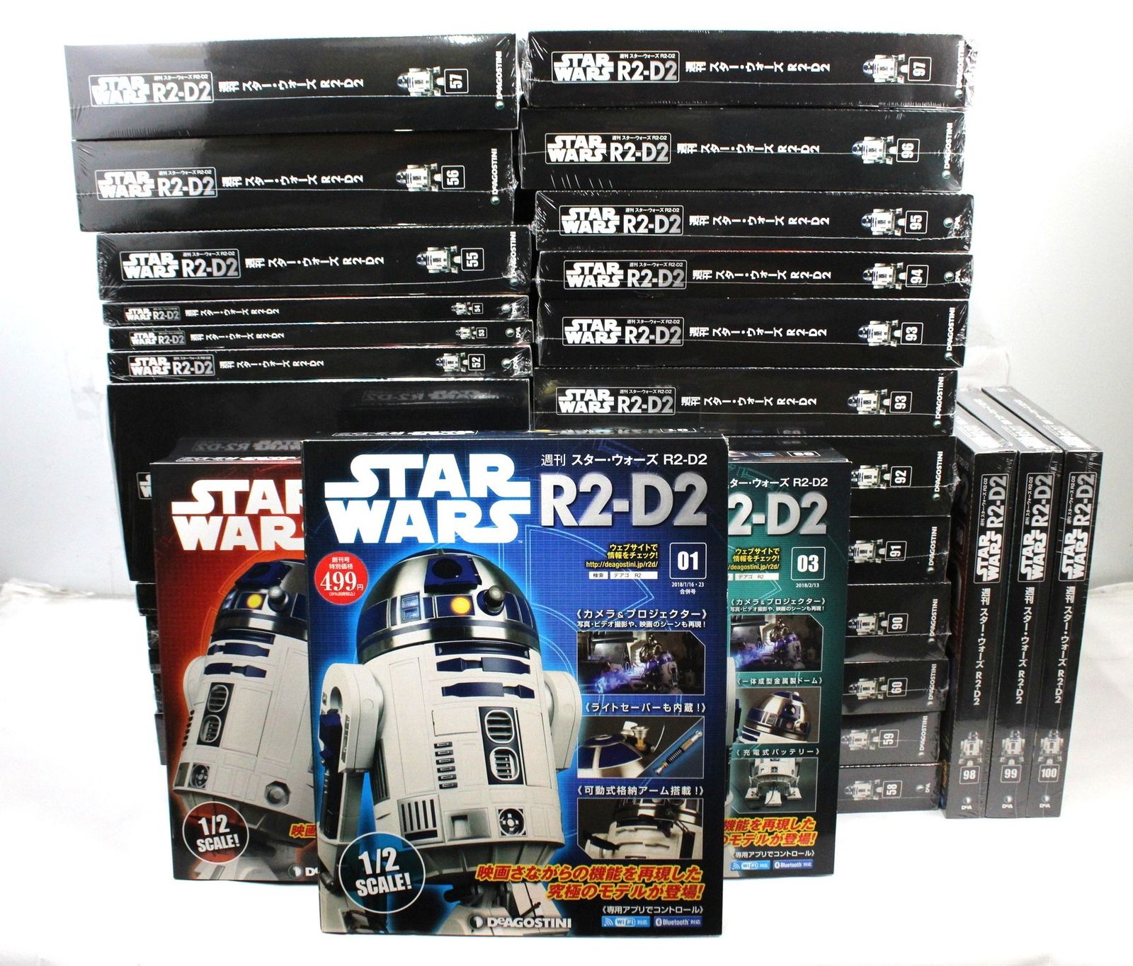 未組立 デアゴスティーニ 週刊スター ウォーズ R2-D2 1巻～100巻 模型 ホビー ITKSX2W93TU6-A70-byebye