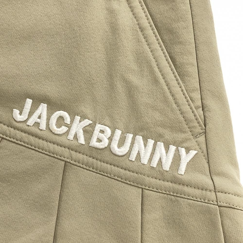 ○★新品未使用　JACK BUNNY　ストレッチ　ロゴスカート　1　ベージュ 2WAYストレッチツイル スカート | Jack Bunny!!（ジャックバニー