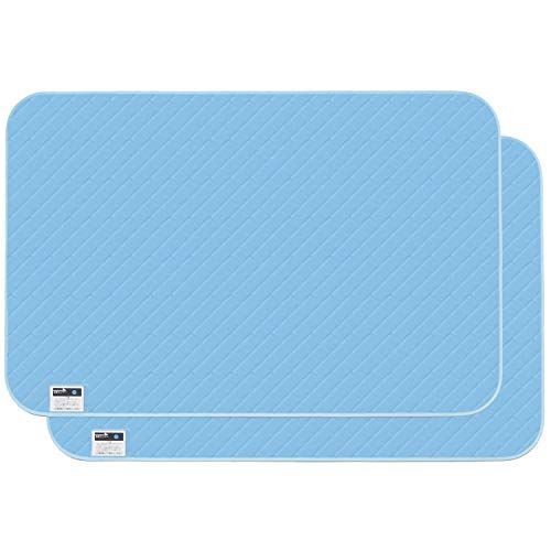 アストロ 除湿シート 2枚組 シングルサイズ ブルー 強力吸湿 防ダニ 繰り返し