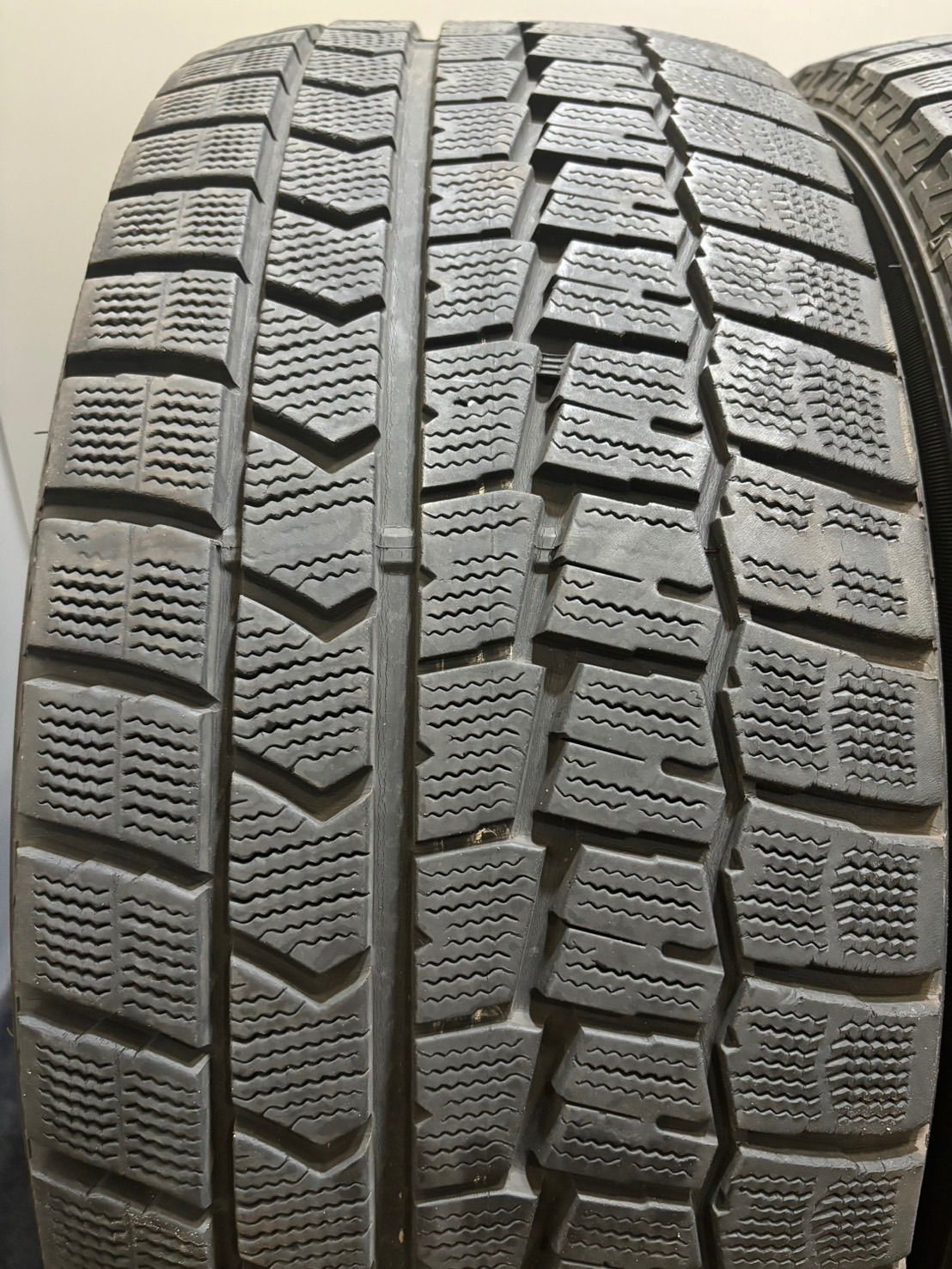 ★245/50R18 DUNLOP/WINTER MAXX WM02 16年製 スタッドレス 4本 ダンロップ ウィンターマックス フーガ スカイライン (南10-G537)