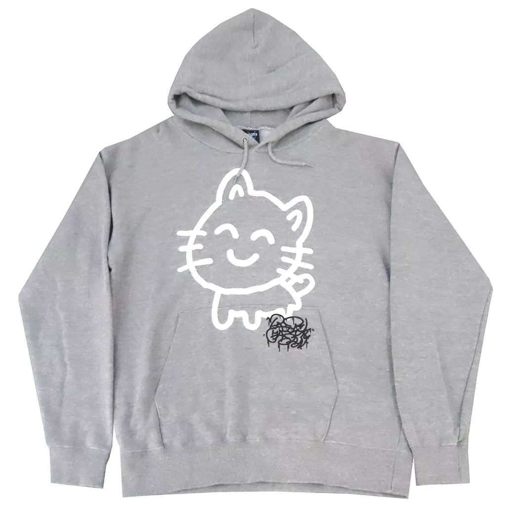 かえってきたねこぱーかー（ぐれー）　なるせねこ 中古】アウターウェア nqrse かえってきたねこぱーかー グレー