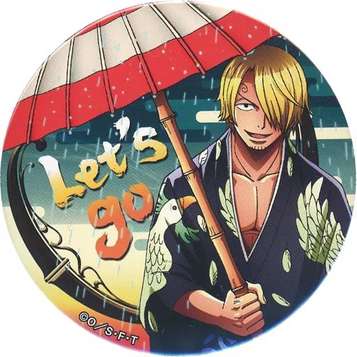 中古】バッジ・ピンズ サンジ(着物) 「ワンピース 輩～YAKARA～缶